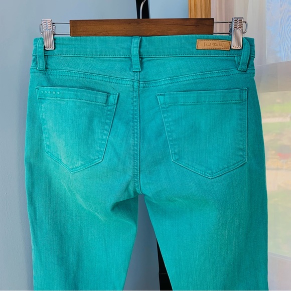 Blank NYC Aqua Green Skinny Jeans - Picture 7 of 8